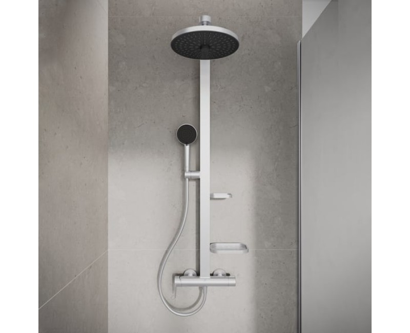 Душевая система Ideal Standard Ceraflow ALU+ Silver BD584SI