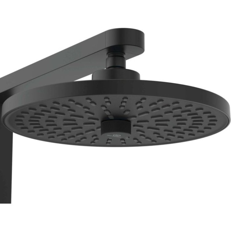 Dušas sistēma Ideal Standard Ceratherm ALU ar Termostatu Melna matēts BD584XG Dušas sistēma Ideal Standard Ceratherm ALU ar Termostatu Melna matēts BD584XG
