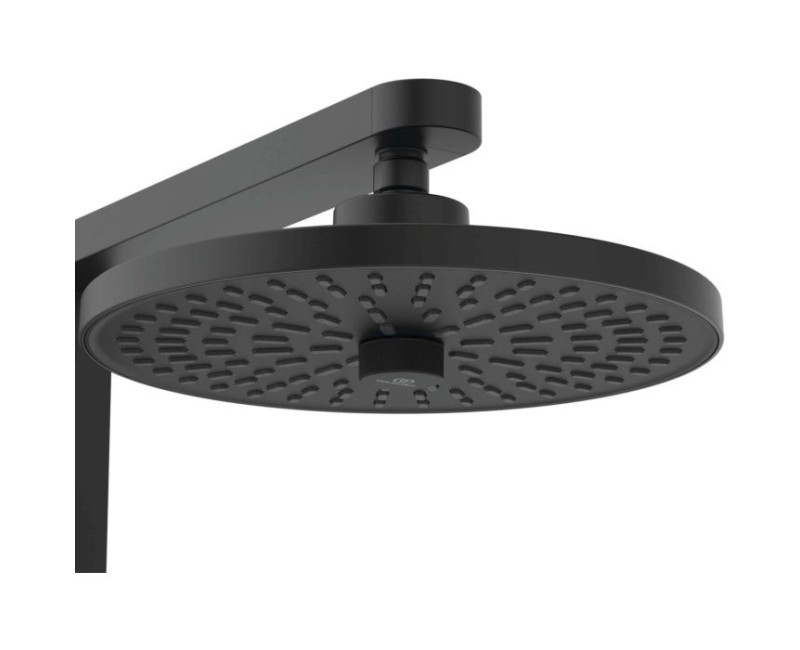 Душевая система Ideal Standard Ceratherm ALU с термостатом Черный матовый BD584XG