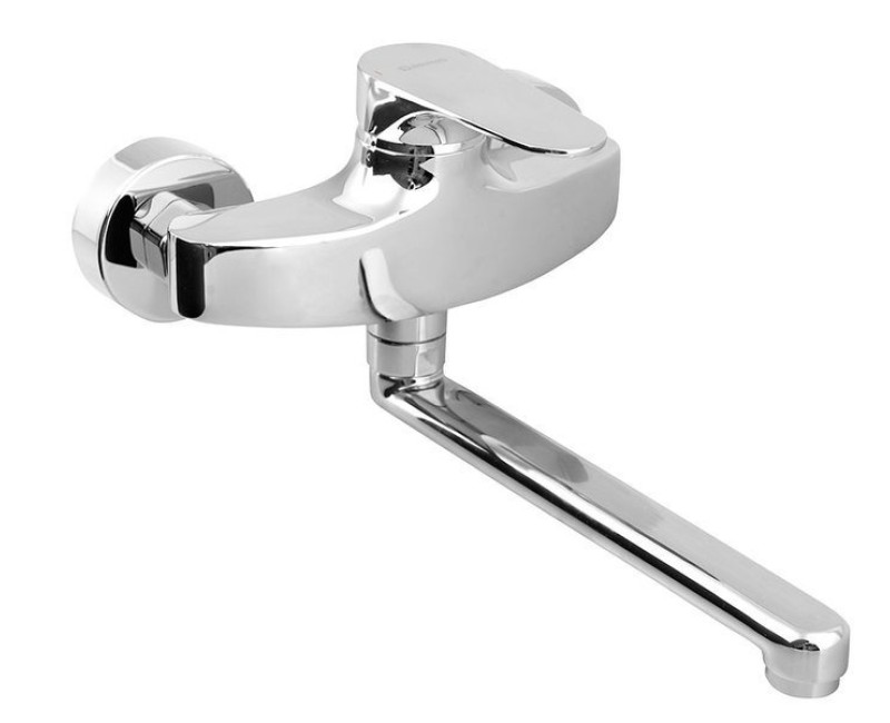 Смеситель для кухниSapho Corneli настенный CE15, хром