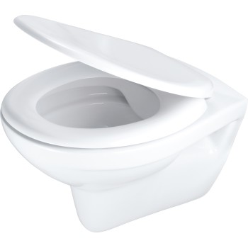 Piekaramais pods Deante BORO Rimless ar Softclose Vāku, Balts CMOD6SPW