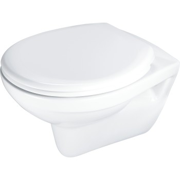 Piekaramais pods Deante BORO Rimless ar Softclose Vāku, Balts CMOD6SPW