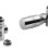Savienojumu komplekts Sapho Corner Combi termostatiskais labais, hromēts CP3022S