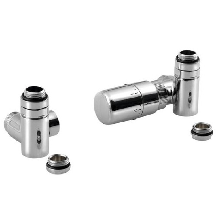 Savienojumu komplekts Sapho Corner Combi termostatiskais labais, hromēts CP3022S Savienojumu komplekts Sapho Corner Combi termostatiskais labais, hromēts CP3022S