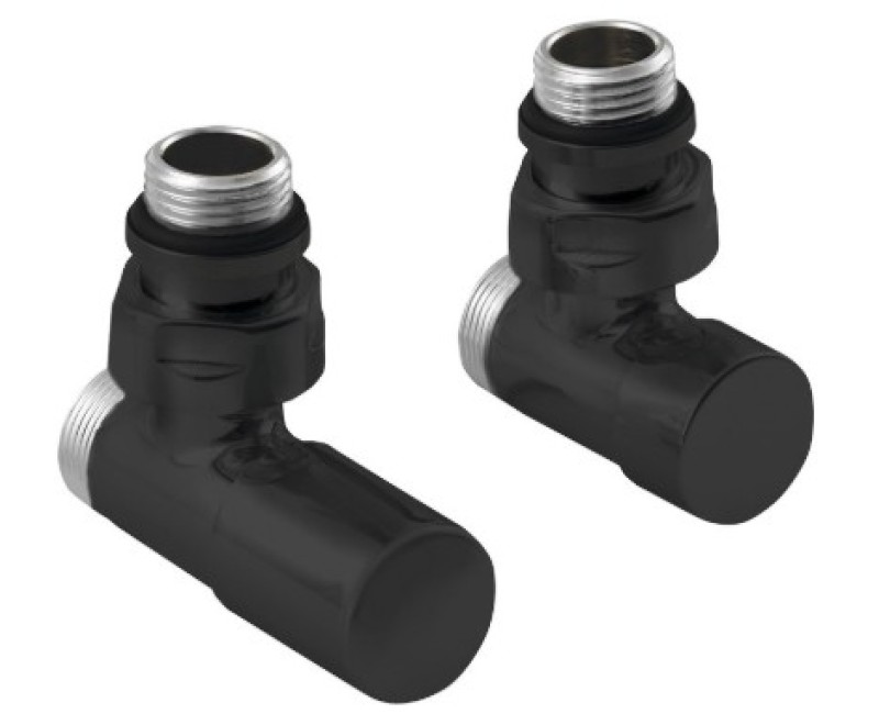 Комплект для подключения Zehnder W Угловой с квадратной ручкой 839198