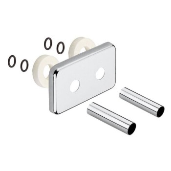 Radiatoru savienojumu komplekts Sapho TWIN hromēts CP7035