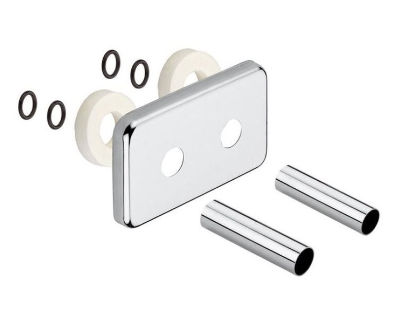 Radiatoru savienojumu komplekts Sapho TWIN hromēts CP7035