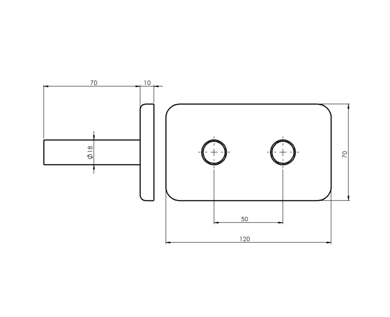 Radiatoru savienojumu komplekts Sapho TWIN hromēts CP7035