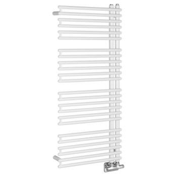 Dvieļu žāvētājs / Radiators AQUALINE Tubini 50x113cm, 529W, balts  DC300T
