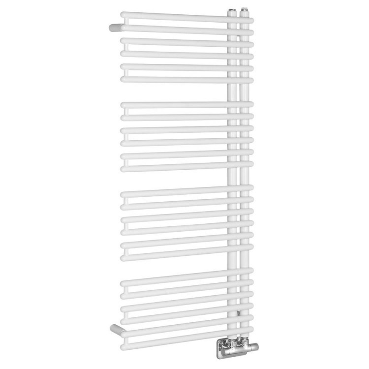 Dvieļu žāvētājs / Radiators AQUALINE Tubini 50x113cm, 529W, balts DC300T Dvieļu žāvētājs / Radiators AQUALINE Tubini 50x113cm, 529W, balts DC300T