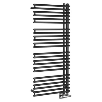Dvieļu žāvētājs / Radiators AQUALINE Tubini  50x113cm, 529W, antracīta krāsā  DC305T
