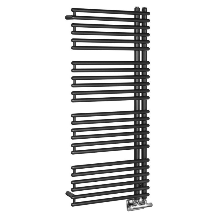 Dvieļu žāvētājs / Radiators AQUALINE Tubini  50x113cm, 529W, antracīta krāsā  DC305T