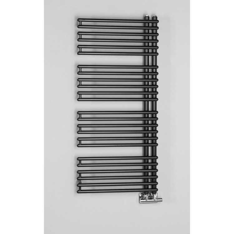 Dvieļu žāvētājs / Radiators AQUALINE Tubini  50x113cm, 529W, antracīta krāsā  DC305T