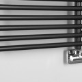 Полотенцесушитель / Радиатор AQUALINE Tubini 50x113 см, 529 Вт, цвет антрацит DC305T