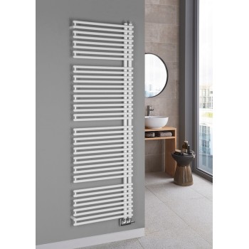 Dvieļu žāvētājs / Radiators AQUALINE Tubini 60x17 cm, 1001W, balts  DC330T