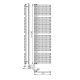 Dvieļu žāvētājs / Radiators AQUALINE Tubini 60x178cm, 1001W, antracīta krāsā DC335T Dvieļu žāvētājs / Radiators AQUALINE Tubini 60x178cm, 1001W, antracīta krāsā DC335T