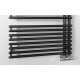 Dvieļu žāvētājs / Radiators AQUALINE Tubini 60x178cm, 1001W, antracīta krāsā DC335T Dvieļu žāvētājs / Radiators AQUALINE Tubini 60x178cm, 1001W, antracīta krāsā DC335T