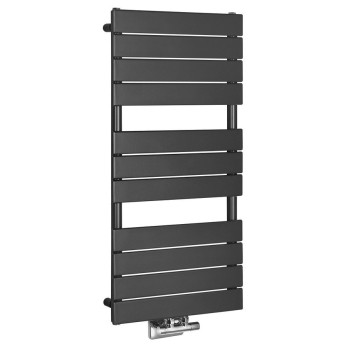 Dvieļu žāvētājs / Radiators AQUALINE Bondi 45x93cm, 425W, antracīta krāsā  DC405T