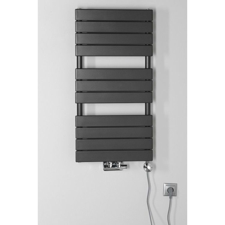 Dvieļu žāvētājs / Radiators AQUALINE Bondi 45x93cm, 425W, antracīta krāsā DC405T Dvieļu žāvētājs / Radiators AQUALINE Bondi 45x93cm, 425W, antracīta krāsā DC405T