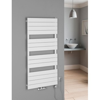 Dvieļu žāvētājs / Radiators AQUALINE Bondi 60x122cm, 669W, balts  DC420T