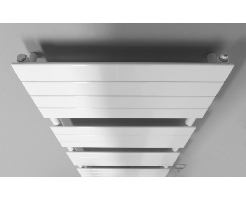 Полотенцесушитель / Радиатор AQUALINE Bondi 60x122см, 669Вт, белый DC420T