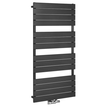 Dvieļu žāvētājs / Radiators AQUALINE Bondi 60x122cm, 669W, antracīts DC425T