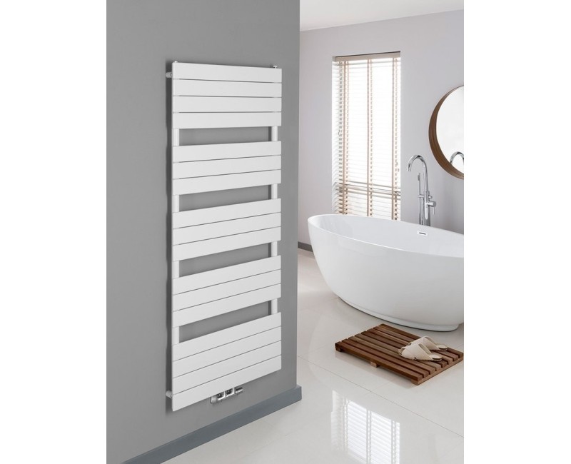 Полотенцесушитель / Радиатор AQUALINE Bondi 60x151см, 810Вт, белый DC440T