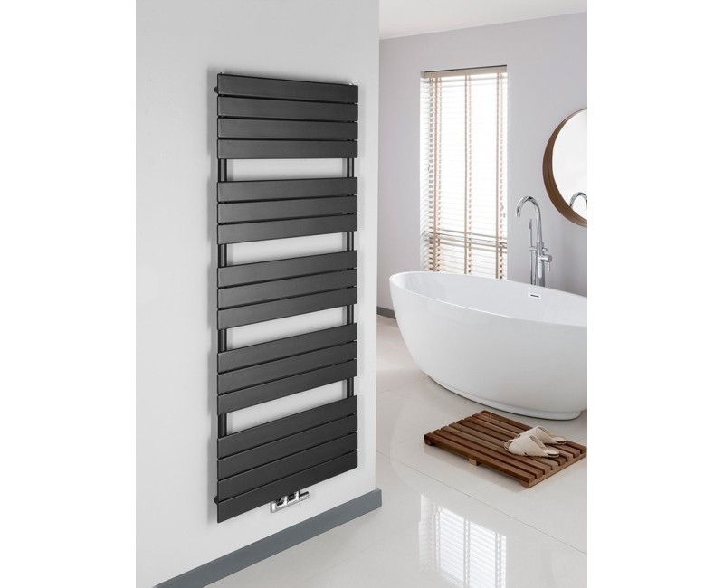 Полотенцесушитель / Радиатор AQUALINE Bondi 60x151см, 810Вт, антрацит DC445T