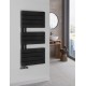 Dvieļu žāvētājs / Radiators AQUALINE Mili 45x93cm, 381W, melns matēts DC606T Dvieļu žāvētājs / Radiators AQUALINE Mili 45x93cm, 381W, melns matēts DC606T