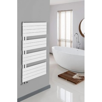 Dvieļu žāvētājs / Radiators AQUALINE Mili, 60x122cm, 632W, balts  DC620T