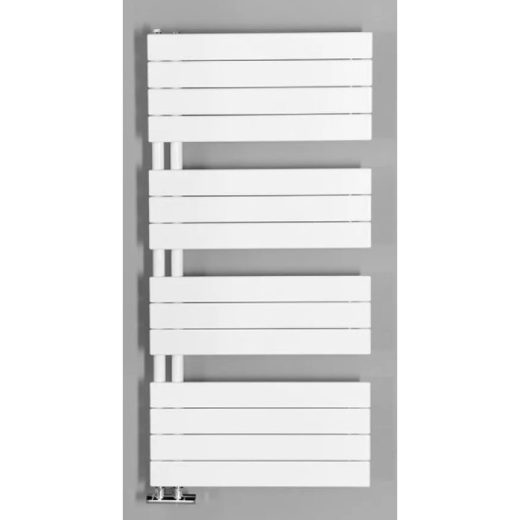 Dvieļu žāvētājs / Radiators AQUALINE Mili, 60x122cm, 632W, balts DC620T Dvieļu žāvētājs / Radiators AQUALINE Mili, 60x122cm, 632W, balts DC620T