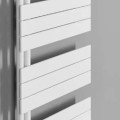 Полотенцесушитель / Радиатор AQUALINE Mili, 60x122см, 632Вт, белый DC620T
