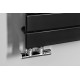 Dvieļu žāvētājs / Radiators AQUALINE Mili, 60x122cm, 632W, melns matēts DC626T Dvieļu žāvētājs / Radiators AQUALINE Mili, 60x122cm, 632W, melns matēts DC626T