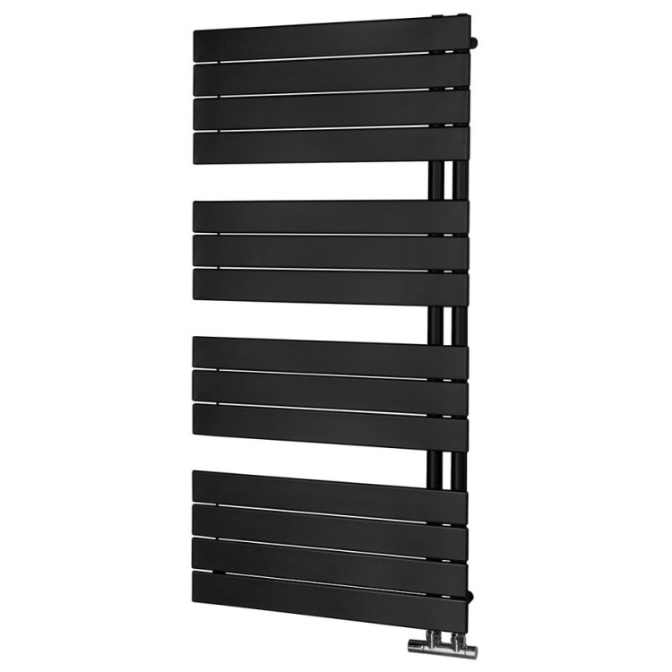 Dvieļu žāvētājs / Radiators AQUALINE Mili, 60x122cm, 632W, melns matēts DC626T Dvieļu žāvētājs / Radiators AQUALINE Mili, 60x122cm, 632W, melns matēts DC626T