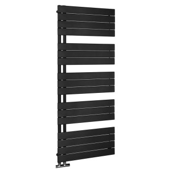 Dvieļu žāvētājs / Radiators AQUALINE Mili 60x151cm, 775W, melns matēts  DC646T