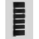 Dvieļu žāvētājs / Radiators AQUALINE Mili 60x180 cm, 927W, melns matēts DC656T Dvieļu žāvētājs / Radiators AQUALINE Mili 60x180 cm, 927W, melns matēts DC656T