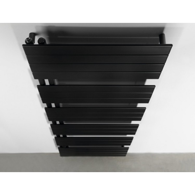 Dvieļu žāvētājs / Radiators AQUALINE Mili 60x180 cm, 927W, melns matēts DC656T Dvieļu žāvētājs / Radiators AQUALINE Mili 60x180 cm, 927W, melns matēts DC656T