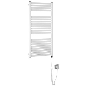 Dvieļu žāvētājs / Radiators AQUALINE Tondi-E elektriskais 45x97cm, 300W, balts  DE450T