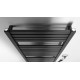 Dvieļu žāvētājs / Radiators AQUALINE Tondi-E elektriskais 45x97cm, 300W, matēti melns DE456T Dvieļu žāvētājs / Radiators AQUALINE Tondi-E elektriskais 45x97cm, 300W, matēti melns DE456T
