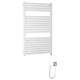 Dvieļu žāvētājs / Radiators AQUALINE Tondi-E elektriskais 60x97cm, 400W, balts DE460T Dvieļu žāvētājs / Radiators AQUALINE Tondi-E elektriskais 60x97cm, 400W, balts DE460T