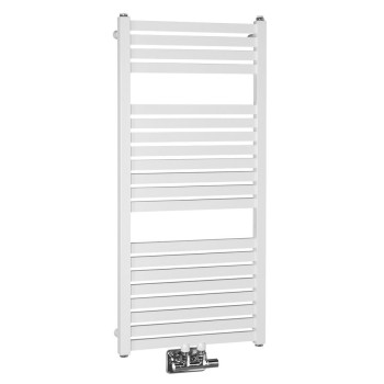 Dvieļu žāvētājs / Radiators AQUALINE Tondi 45x97cm balts  DT450T