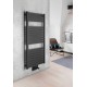 Dvieļu žāvētājs / Radiators AQUALINE Tondi 45x97cm, matēti melns DT456T Dvieļu žāvētājs / Radiators AQUALINE Tondi 45x97cm, matēti melns DT456T