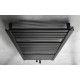 Dvieļu žāvētājs / Radiators AQUALINE Tondi 45x97cm, matēti melns DT456T Dvieļu žāvētājs / Radiators AQUALINE Tondi 45x97cm, matēti melns DT456T