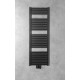 Dvieļu žāvētājs / Radiators AQUALINE Tondi radiators 45x133 cm matēti melns DT476T Dvieļu žāvētājs / Radiators AQUALINE Tondi radiators 45x133 cm matēti melns DT476T