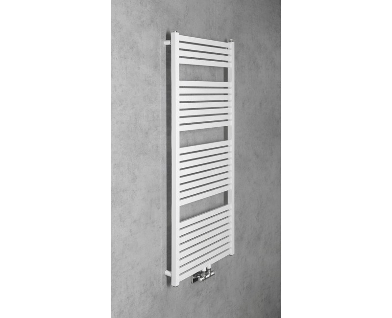 Dvieļu žāvētājs / Radiators AQUALINE Tondi radiators 60x133 cm balts  DT480T
