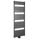 Dvieļu žāvētājs / Radiators AQUALINE Tondi 60x169 cm, matēti melns DT496T Dvieļu žāvētājs / Radiators AQUALINE Tondi 60x169 cm, matēti melns DT496T