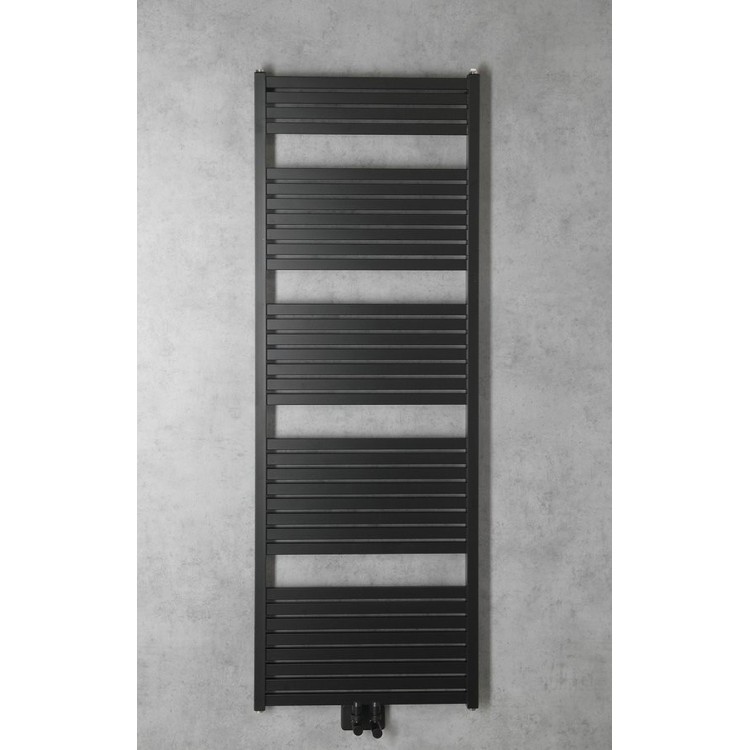Dvieļu žāvētājs / Radiators AQUALINE Tondi 60x169 cm, matēti melns DT496T Dvieļu žāvētājs / Radiators AQUALINE Tondi 60x169 cm, matēti melns DT496T