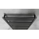 Dvieļu žāvētājs / Radiators AQUALINE Tondi 60x169 cm, matēti melns DT496T Dvieļu žāvētājs / Radiators AQUALINE Tondi 60x169 cm, matēti melns DT496T
