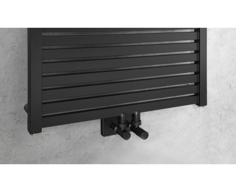 Полотенцесушитель / Радиатор AQUALINE Tondi 60x169 см, матовый черный DT496T