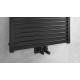 Dvieļu žāvētājs / Radiators AQUALINE Tondi 60x169 cm, matēti melns DT496T Dvieļu žāvētājs / Radiators AQUALINE Tondi 60x169 cm, matēti melns DT496T